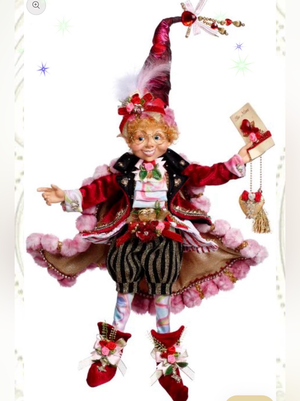 Mark Roberts Love Story Elfin, Med18" LIMITED EDITION #80 new